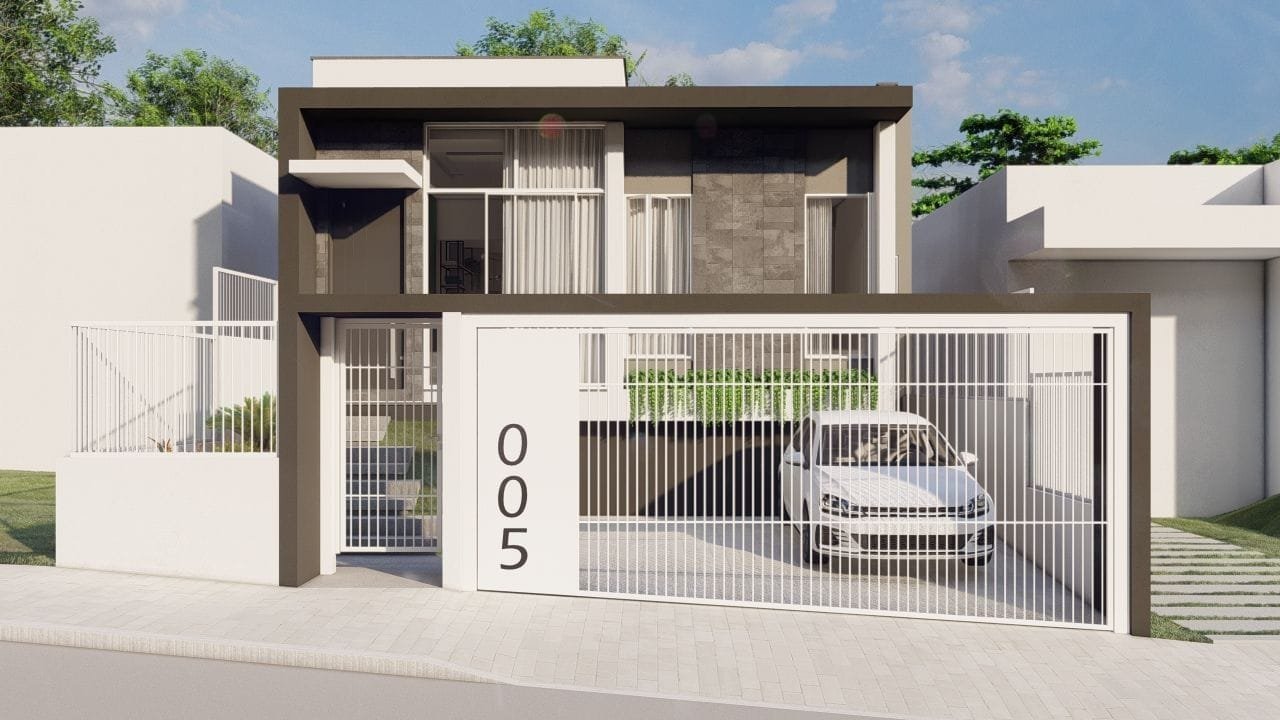 Casa com 73,54m²