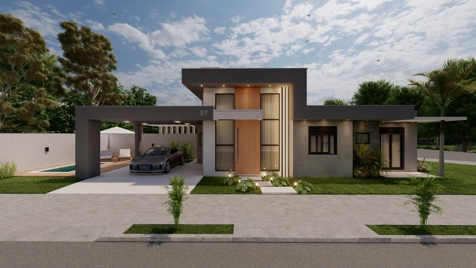 Casa Térrea c/125m²
