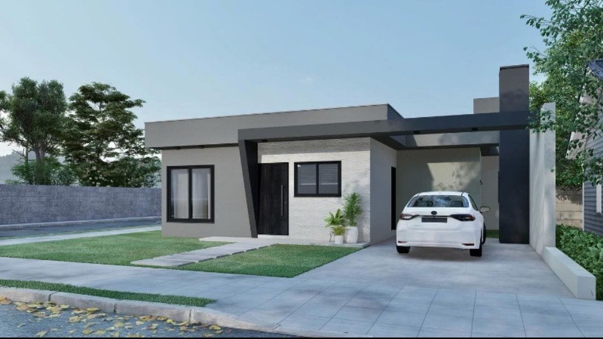 Casa com 55,56m²