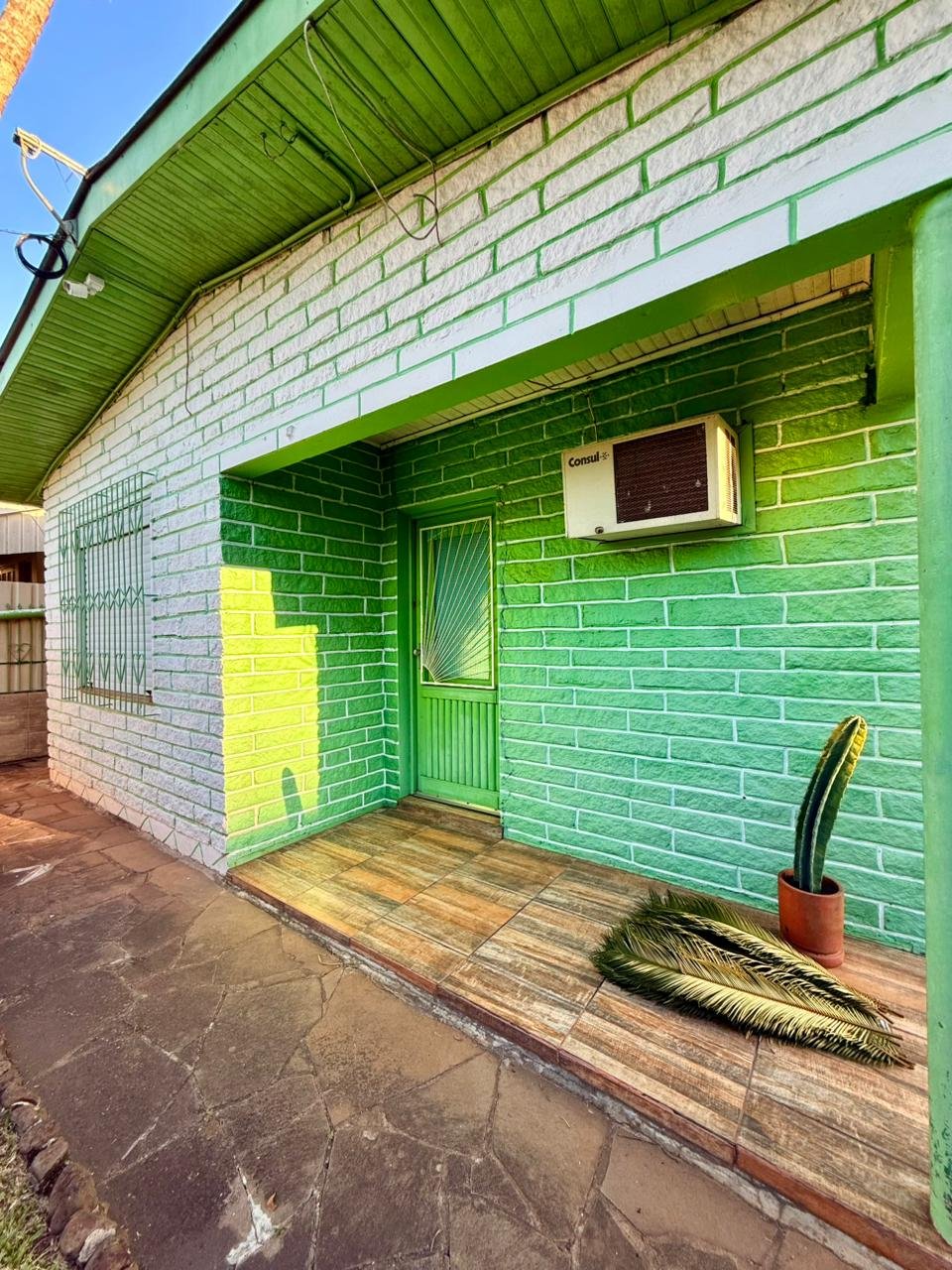 Casa com um terreno generoso
