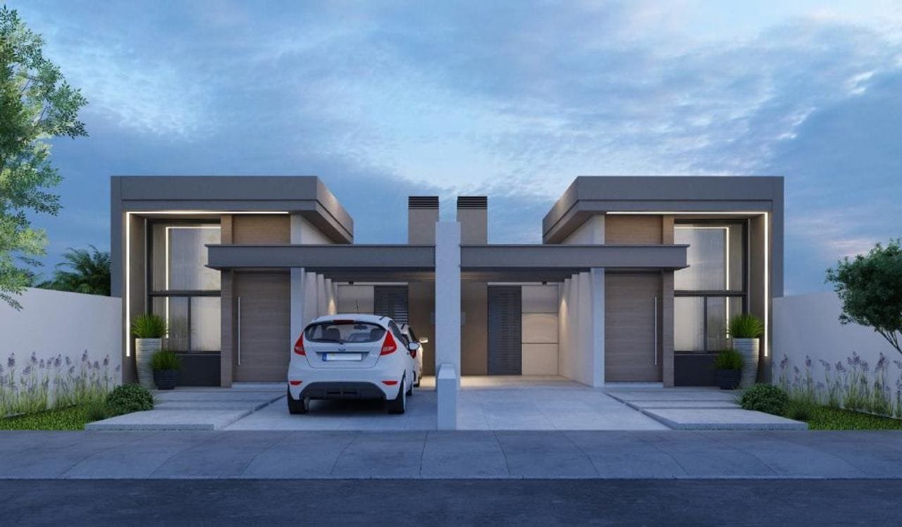 Casa c/ 71 m² e 2 dormitórios